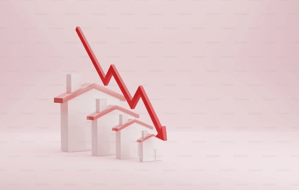 Image illustration article L’immobilier en crise : vers une baisse de 5% à 8% en fin d’année 2023