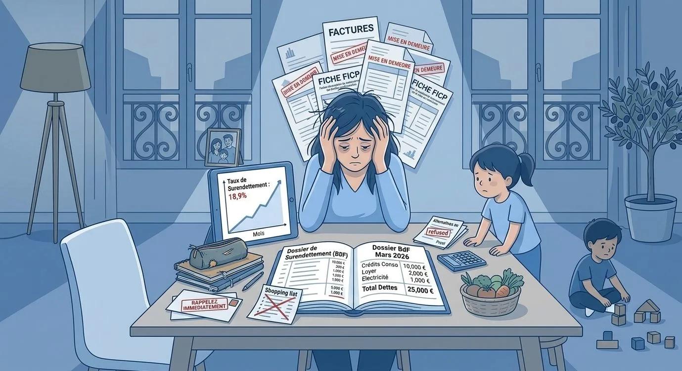 Surendettement : l'étude de la Banque de France révèle que les mères seules sont 2,4 fois plus touchées