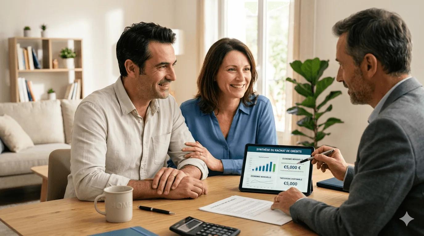 Rachat de crédits avec trésorerie